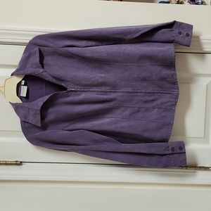 Sonoma  Suede-like blouse